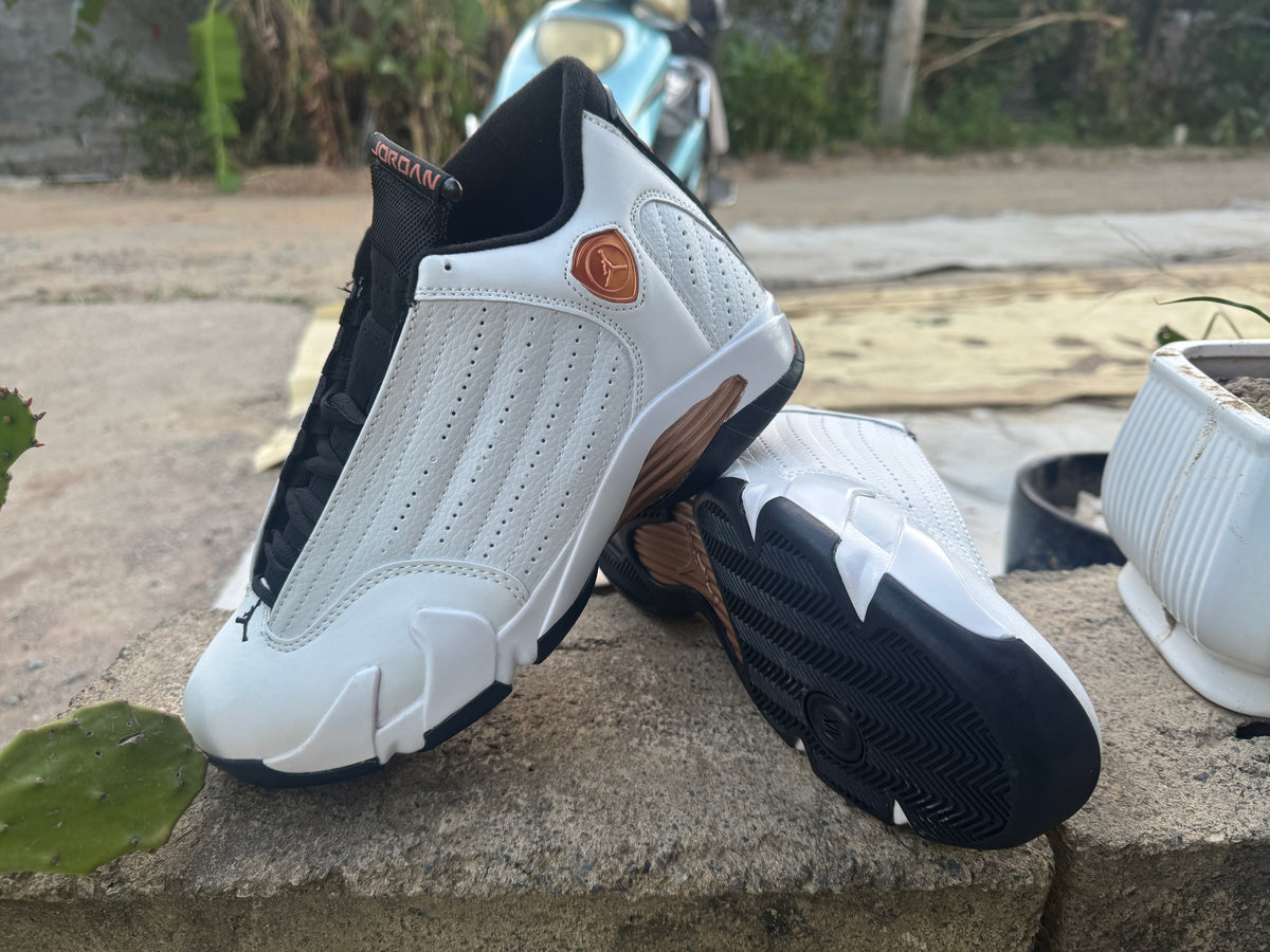 Air Jordan 14 Retro 'White Gold'