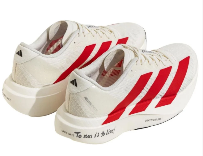 adidas Adizero Evo SL Men’s Running Shoes - White Red