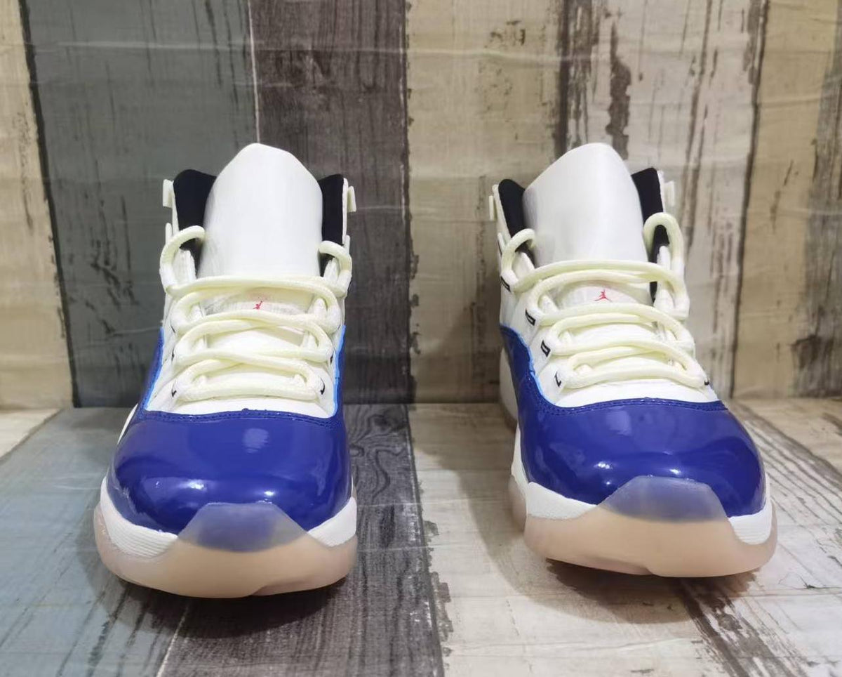 Air Jordan 11 Retro 'Sail Deep Royal Blue Fire Red'