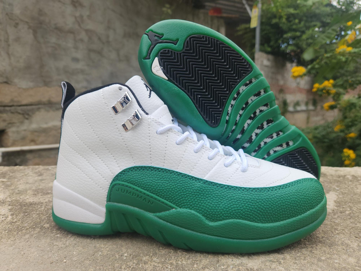 Air Jordan 12 Retro 'Summit White Gorge Green Fierce Purple'