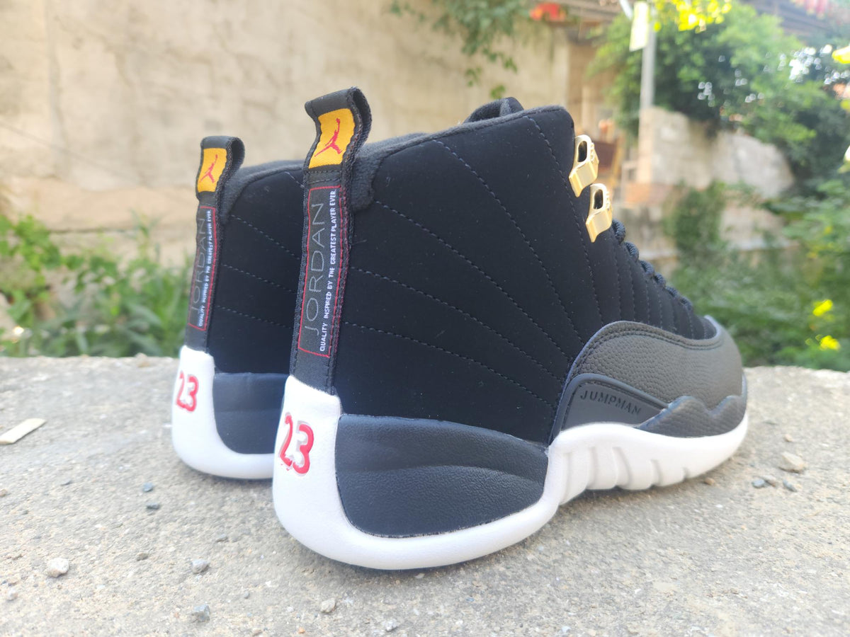 Air Jordan 12 Retro 'Black White Gold'