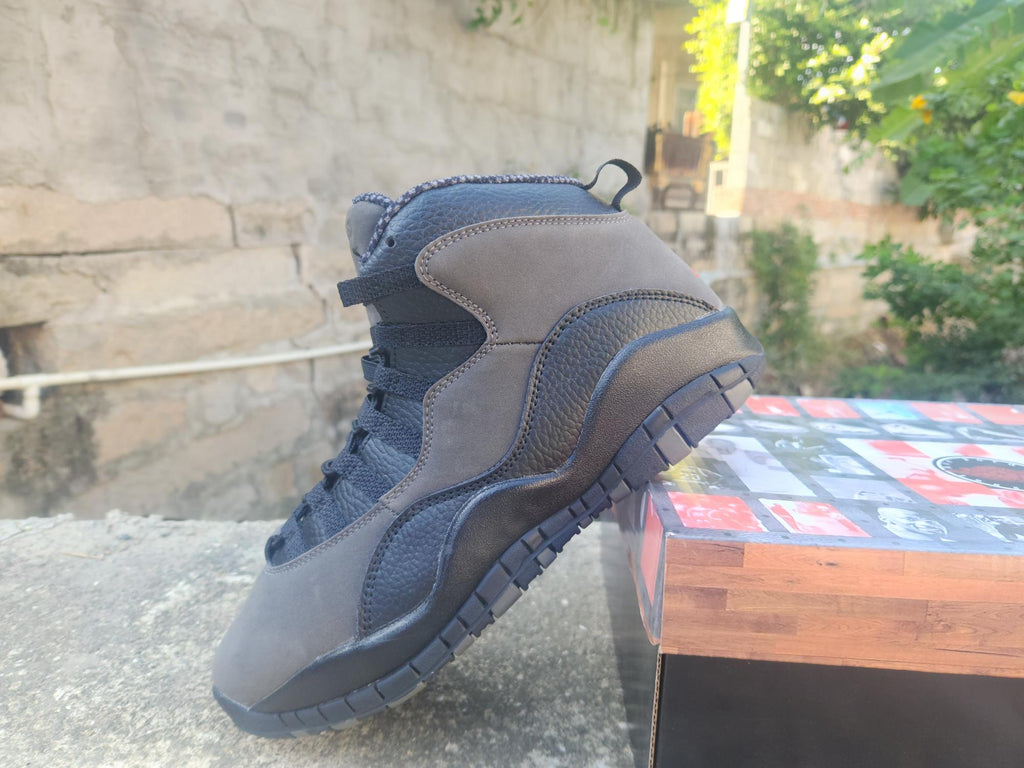 Air Jordan 10 Retro 'Shadow Grey Black'