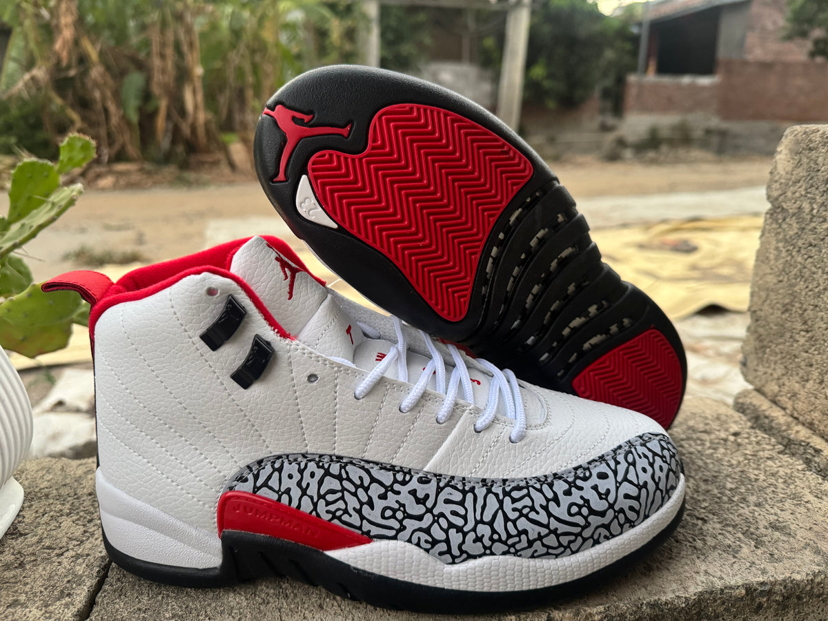 Air Jordan 12 Retro 'Floral White Black Multi-Color'