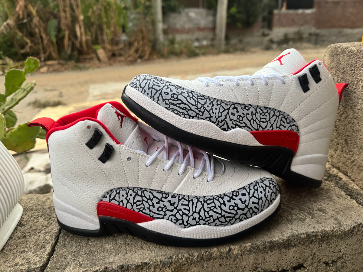 Air Jordan 12 Retro 'Floral White Black Multi-Color'