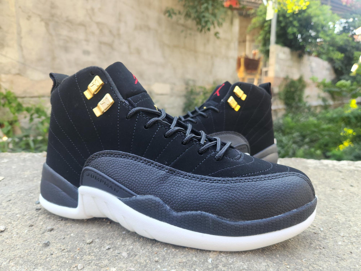 Air Jordan 12 Retro 'Black White Gold'