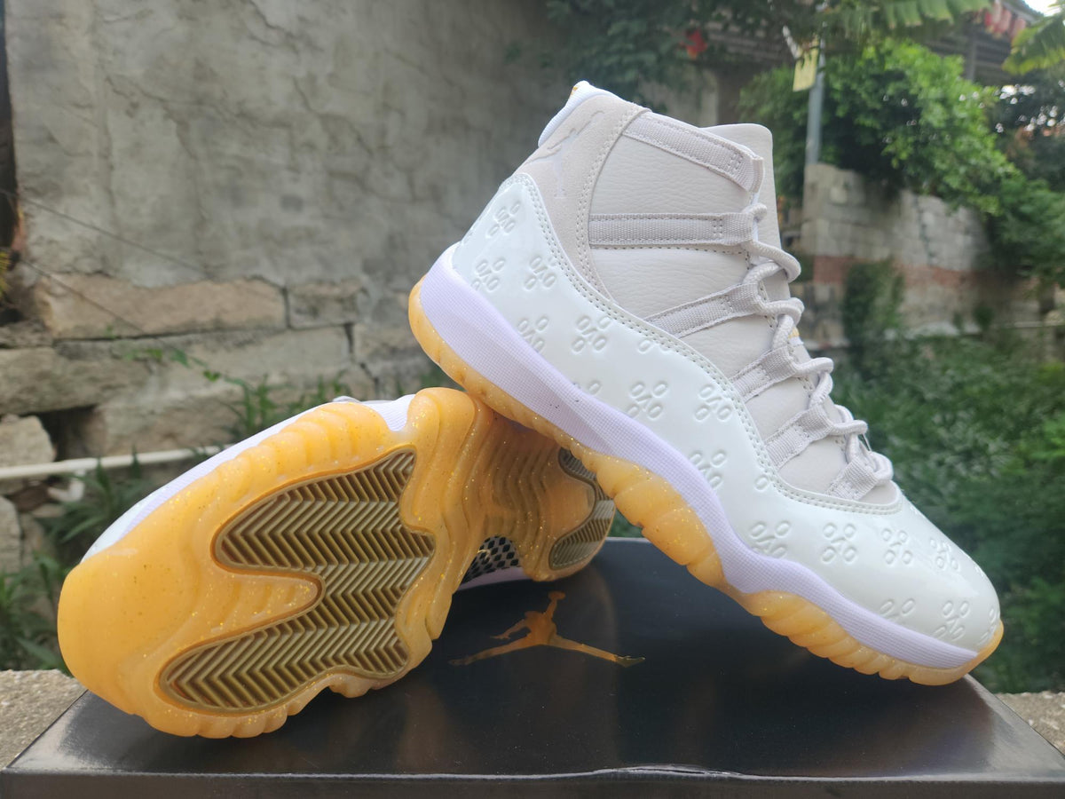 Air Jordan 11 Retro 'High Frequency White Light Yellow'
