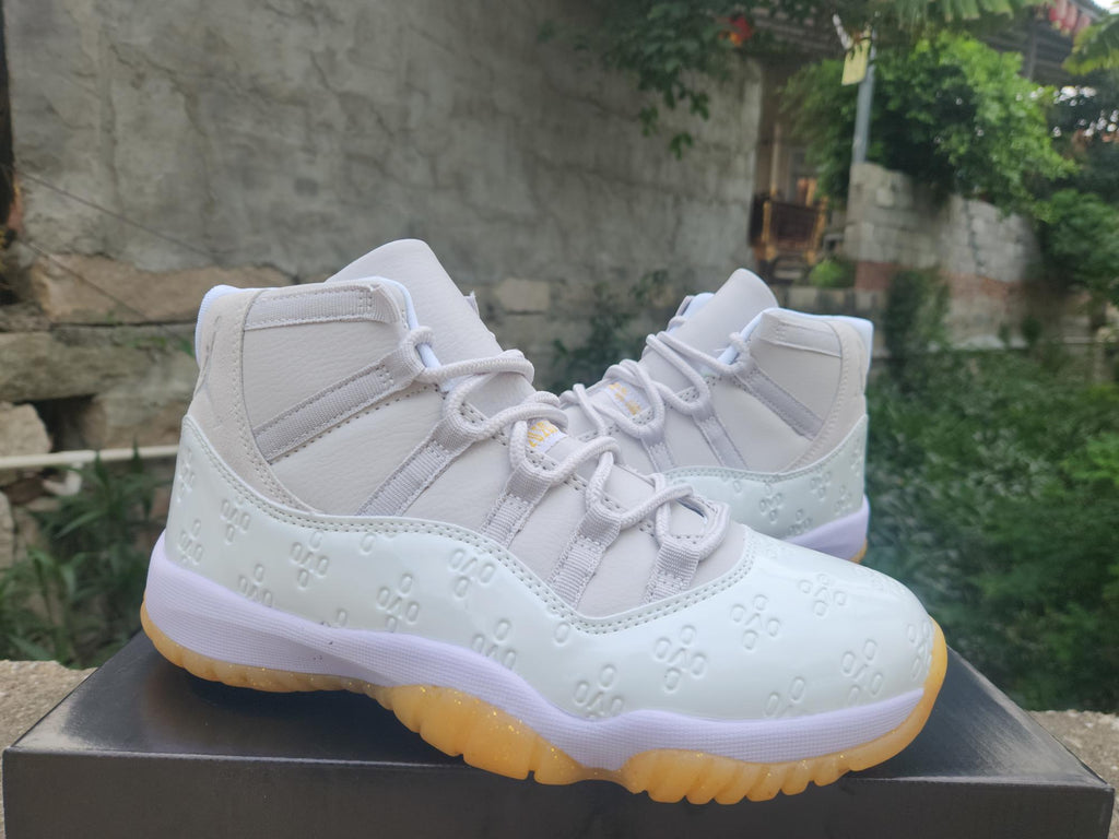 Air Jordan 11 Retro 'High Frequency White Light Yellow'