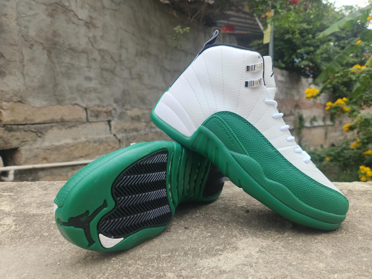 Air Jordan 12 Retro 'Summit White Gorge Green Fierce Purple'