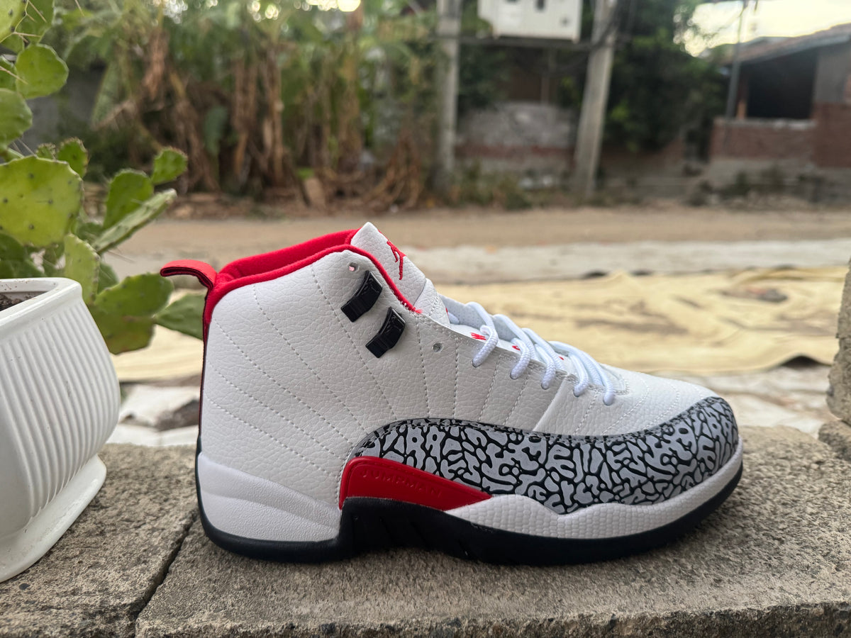Air Jordan 12 Retro 'Floral White Black Multi-Color'