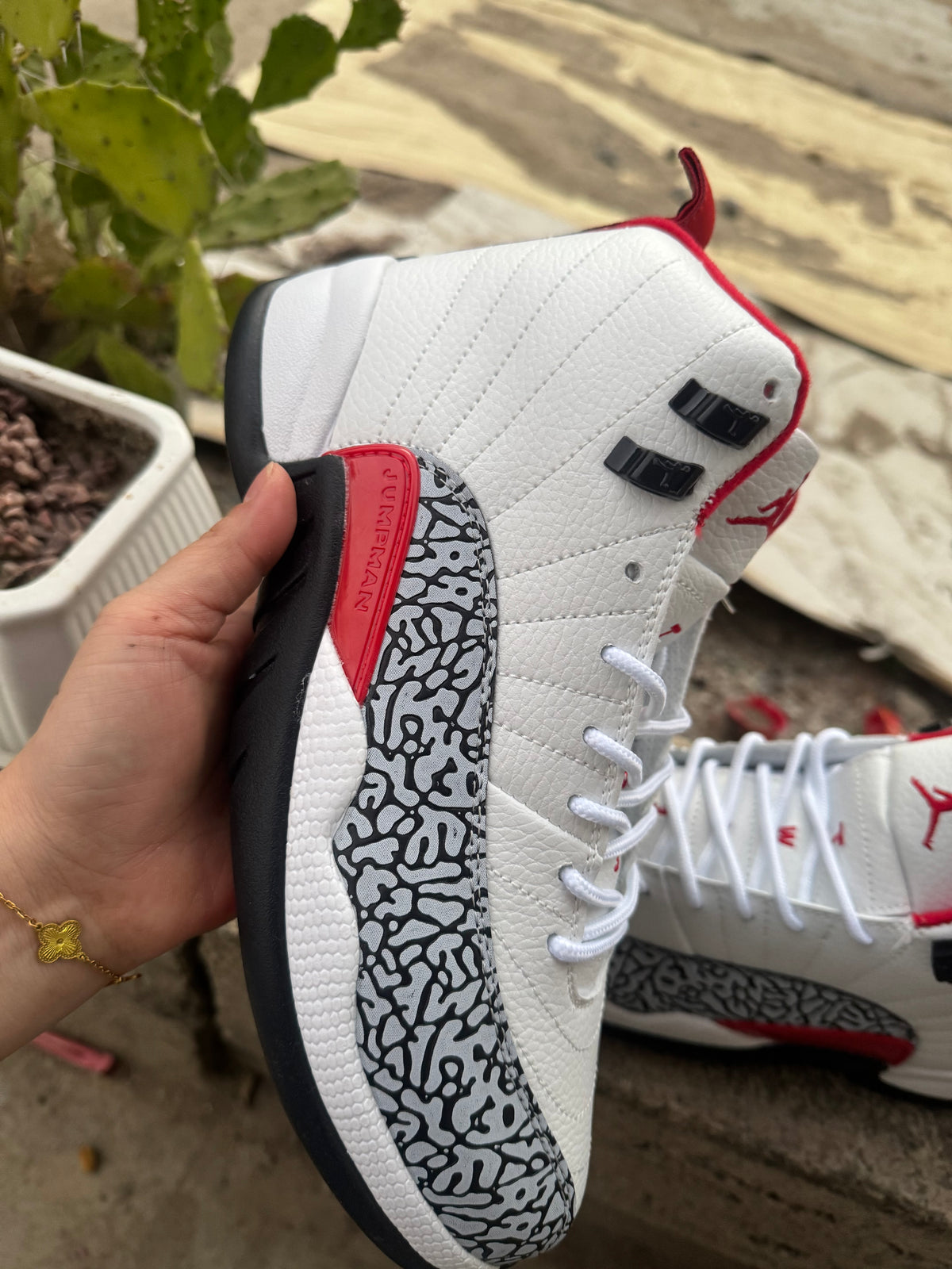 Air Jordan 12 Retro 'Floral White Black Multi-Color'